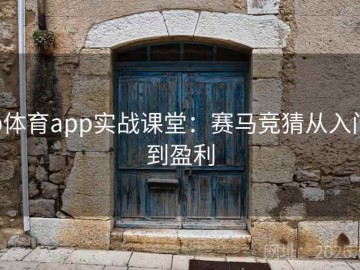 b体育app实战课堂：赛马竞猜从入门到盈利