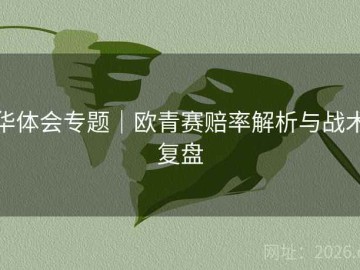 华体会专题｜欧青赛赔率解析与战术复盘