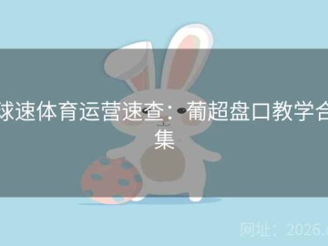 球速体育运营速查：葡超盘口教学合集