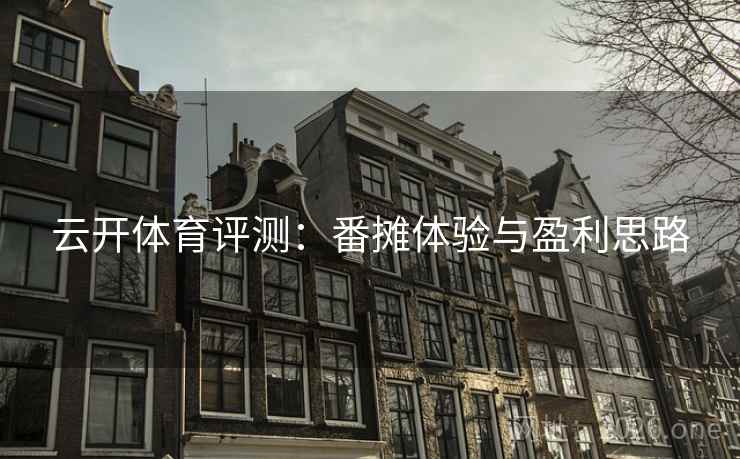云开体育评测:番摊体验与盈利思路 云开体育评测:番摊体验与盈利思路
